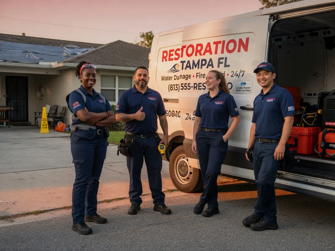 Water Damage Restoration company in Rayland, OH